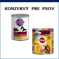 konzervy pre psov